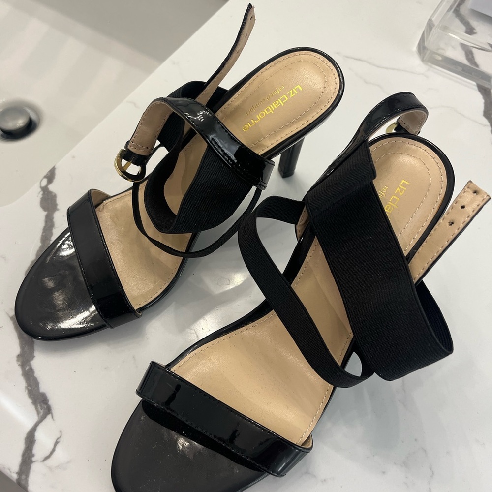Strappy heels